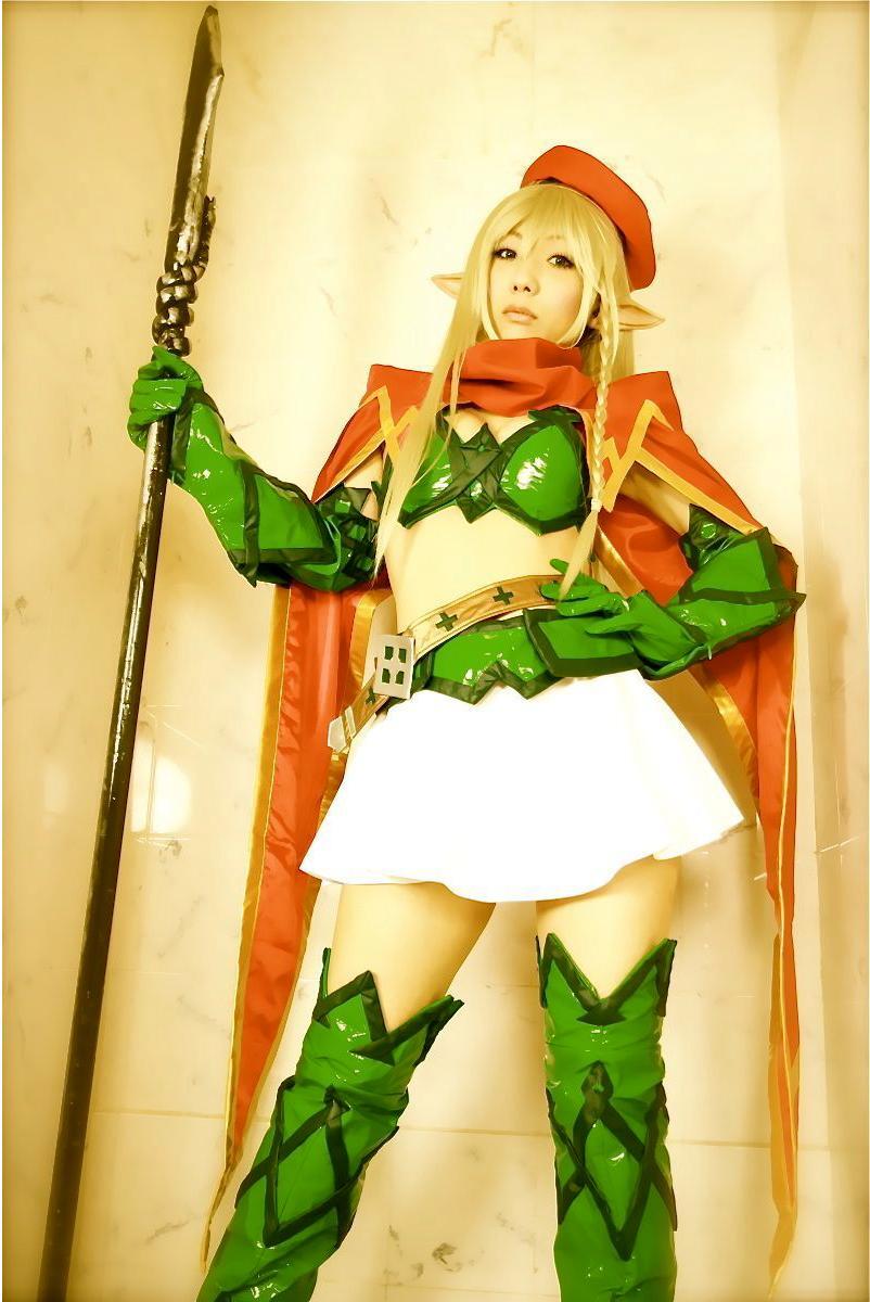 [Cosplay]  Queens Blade  Echidna & Alleyne Vs Tentacles SP2